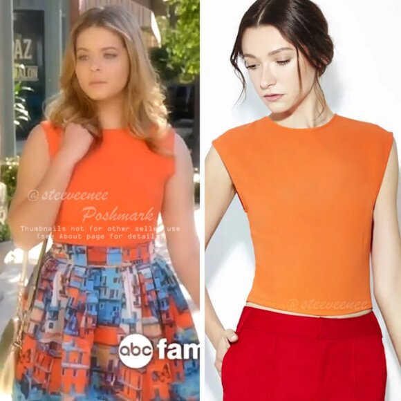 Alice + Olivia Kylnn Fitted Tee ASO Alison DiLaurentis - Picture 2 of 11